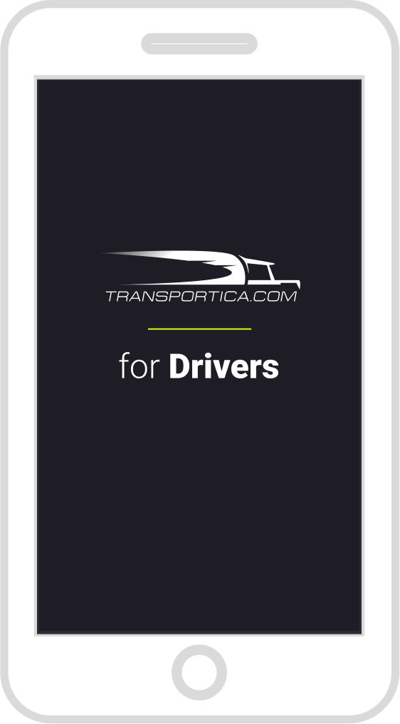 Мобильное приложение Transportica Driver для водителя - transportica.com