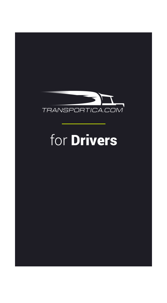 Мобильное приложение Transportica Driver для водителя - transportica.com